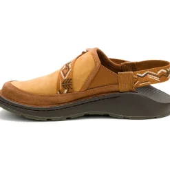 Clogs & Slip-Ons|Chaco Men's Canyon Leather Clog Paddle Harvest