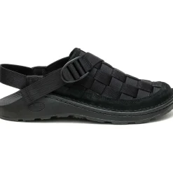 Clogs & Slip-Ons|Chaco Men's Canyon Woven Clog Triple Black