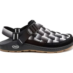 Clogs & Slip-Ons|Chaco Men's Canyon Woven Clog Fade Black & White