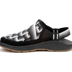Clogs & Slip-Ons|Chaco Men's Canyon Woven Clog Fade Black & White