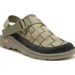 Clogs & Slip-Ons|Chaco Men's Canyon Woven Clog Mossy Olive