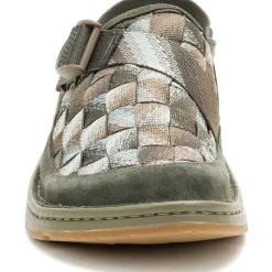 Clogs & Slip-Ons|Chaco Men's Canyon Woven Clog Hazy Gray