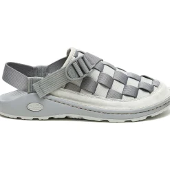 Clogs & Slip-Ons|Chaco Men's Canyon Woven Clog Cement Gray