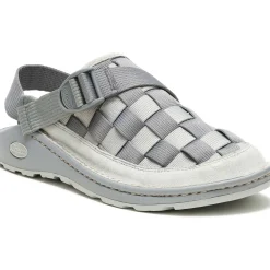Clogs & Slip-Ons|Chaco Men's Canyon Woven Clog Cement Gray