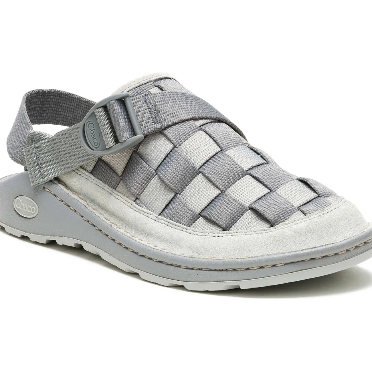 Clogs & Slip-Ons|Chaco Men's Canyon Woven Clog Cement Gray