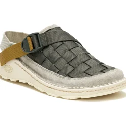 Clogs & Slip-Ons|Chaco Men's Canyon Woven Clog Beluga