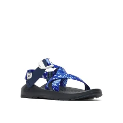 Z/ Adjustable Sandals|Sandals|Chaco Men's x KSX Art Z/1 Classic Sandal Cyanotype Blue