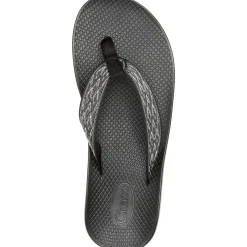 Sandals|Chaco Men's Classic Flip Flop Summit B + W