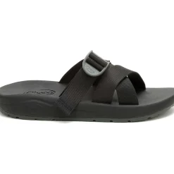 Sandals|Slides|Chaco Men's CushZ Extra Cushioned Slide Black