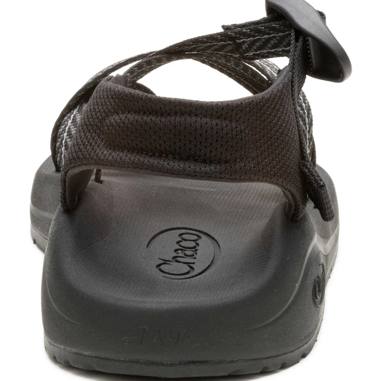 Z/ Adjustable Sandals|Sandals|Chaco Men's CushZ Toe-Loop Extra Cushioned Sandal Frond Black