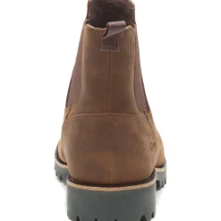 Boots|Chaco Men's Fields Chelsea Waterproof Boot Chestnut Brown