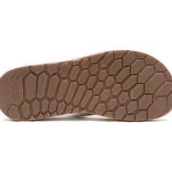 Flip Flops|Sandals|Chaco Men's Lowdown Leather Flip Flop Coffee