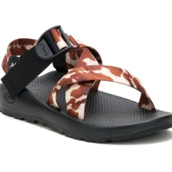 Z/ Adjustable Sandals|Sandals|Chaco Men's Mega Cow Z/1 Wide-Strap Classic Sandal Cow Print