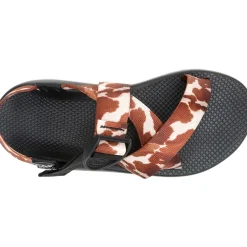 Z/ Adjustable Sandals|Sandals|Chaco Men's Mega Cow Z/1 Wide-Strap Classic Sandal Cow Print