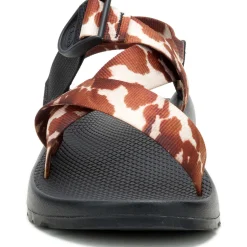 Z/ Adjustable Sandals|Sandals|Chaco Men's Mega Cow Z/1 Wide-Strap Classic Sandal Cow Print