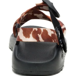 Z/ Adjustable Sandals|Sandals|Chaco Men's Mega Cow Z/1 Wide-Strap Classic Sandal Cow Print