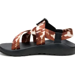 Z/ Adjustable Sandals|Sandals|Chaco Men's Mega Cow Z/1 Wide-Strap Classic Sandal Cow Print