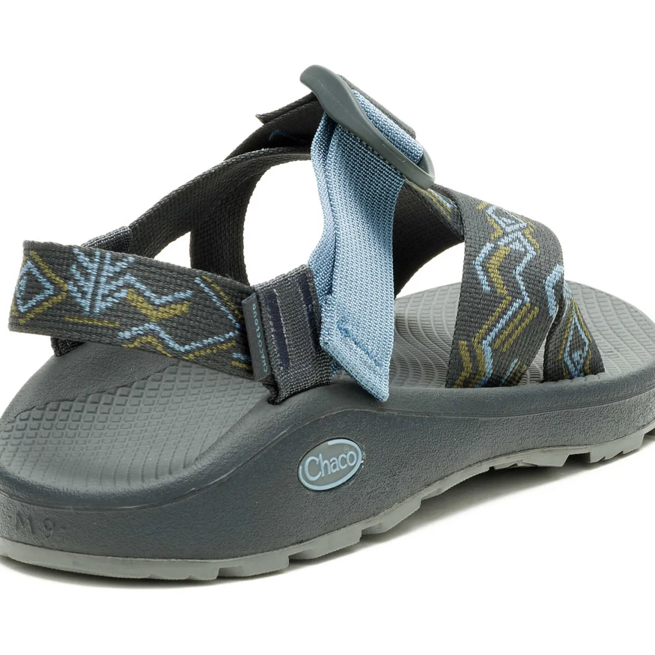 Z/ Adjustable Sandals|Sandals|Chaco Men's Mega Z/Cloud Wide-Strap Cushioned Sandal Paddle Graphite