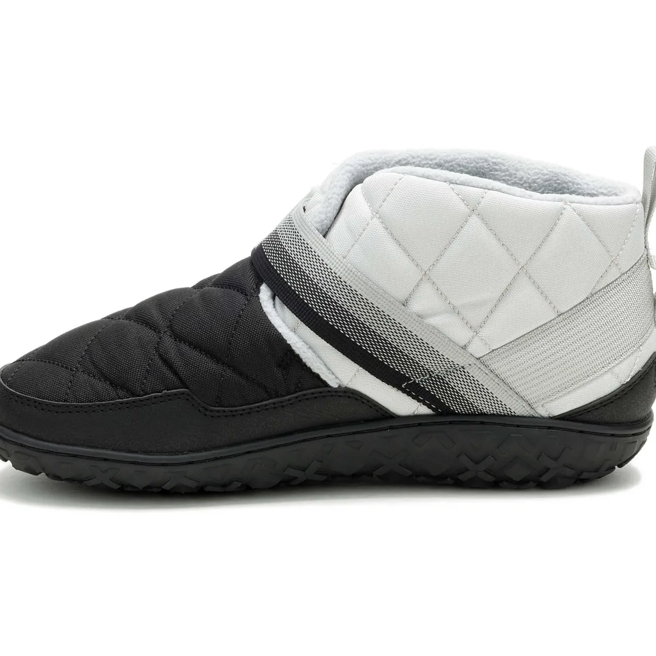 Boots|Chaco Men's Ramble Rugged Canvas Shoe Gray Black