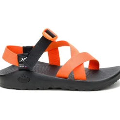 Sandals|Chaco Men's Z/1 Adjustable Strap Classic Sandal Bright Orange