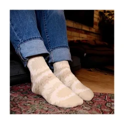 Socks|Socks|Chaco Slouchy Socks Tan Tie Dye