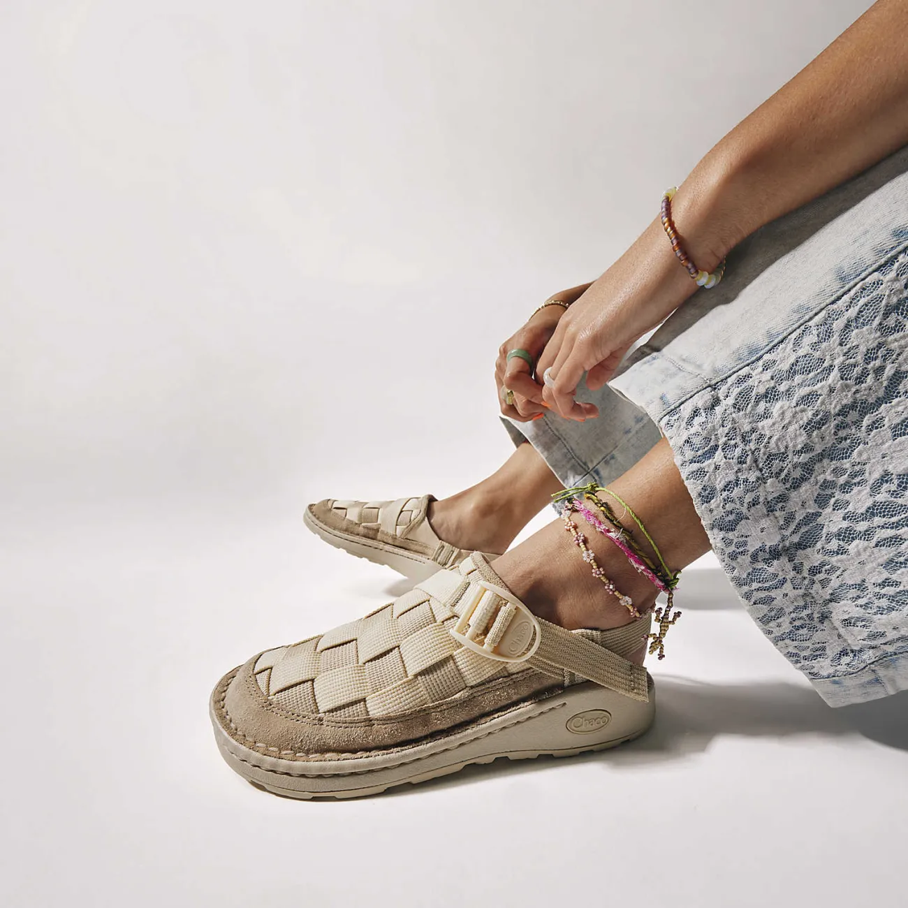 Clogs & Slip-Ons|Chaco Women's Canyon Woven Clog Sunlit Sage