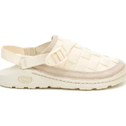 Clogs & Slip-Ons|Chaco Women's Canyon Woven Clog Taupe