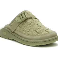 Clogs & Slip-Ons|Chaco Women's Canyon Woven Clog Fluff Muted Sage