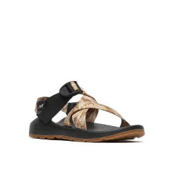 Sandals|Z/ Adjustable Sandals|Chaco Women's x KSX Art Mega Z/1 Classic Sandal Cyanotype Tan
