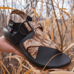 Sandals|Z/ Adjustable Sandals|Chaco Women's x KSX Art Mega Z/1 Classic Sandal Cyanotype Tan