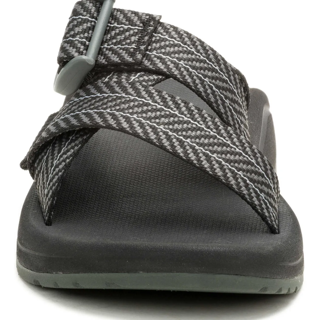 Slides|Sandals|Chaco Women's CushZ Extra Cushioned Slide Frond Black