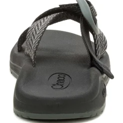 Slides|Sandals|Chaco Women's CushZ Extra Cushioned Slide Frond Black
