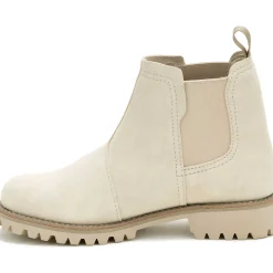Boots|Chaco Women's Fields Chelsea Waterproof Boot Khaki Suede