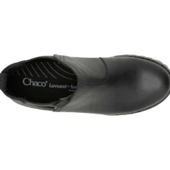 Boots|Chaco Women's Fields Chelsea Waterproof Boot True Black
