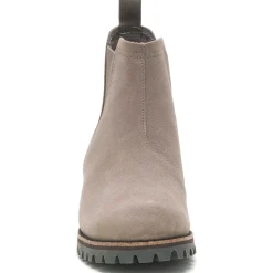 Boots|Chaco Women's Fields Chelsea Waterproof Boot Morel Brown Suede