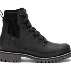 Boots|Chaco Women's Fields Lace Waterproof Boot Black