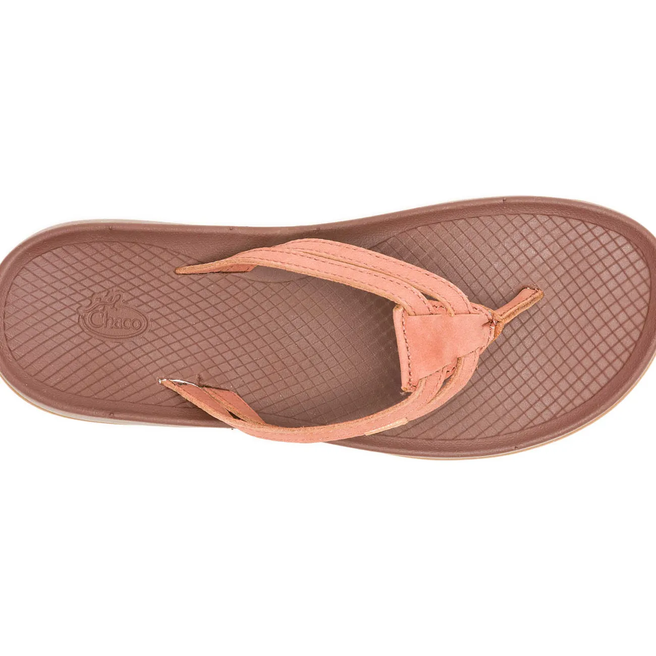 Flip Flops|Chaco Women's Lowdown Leather Flip Flop Burnt Chestnut