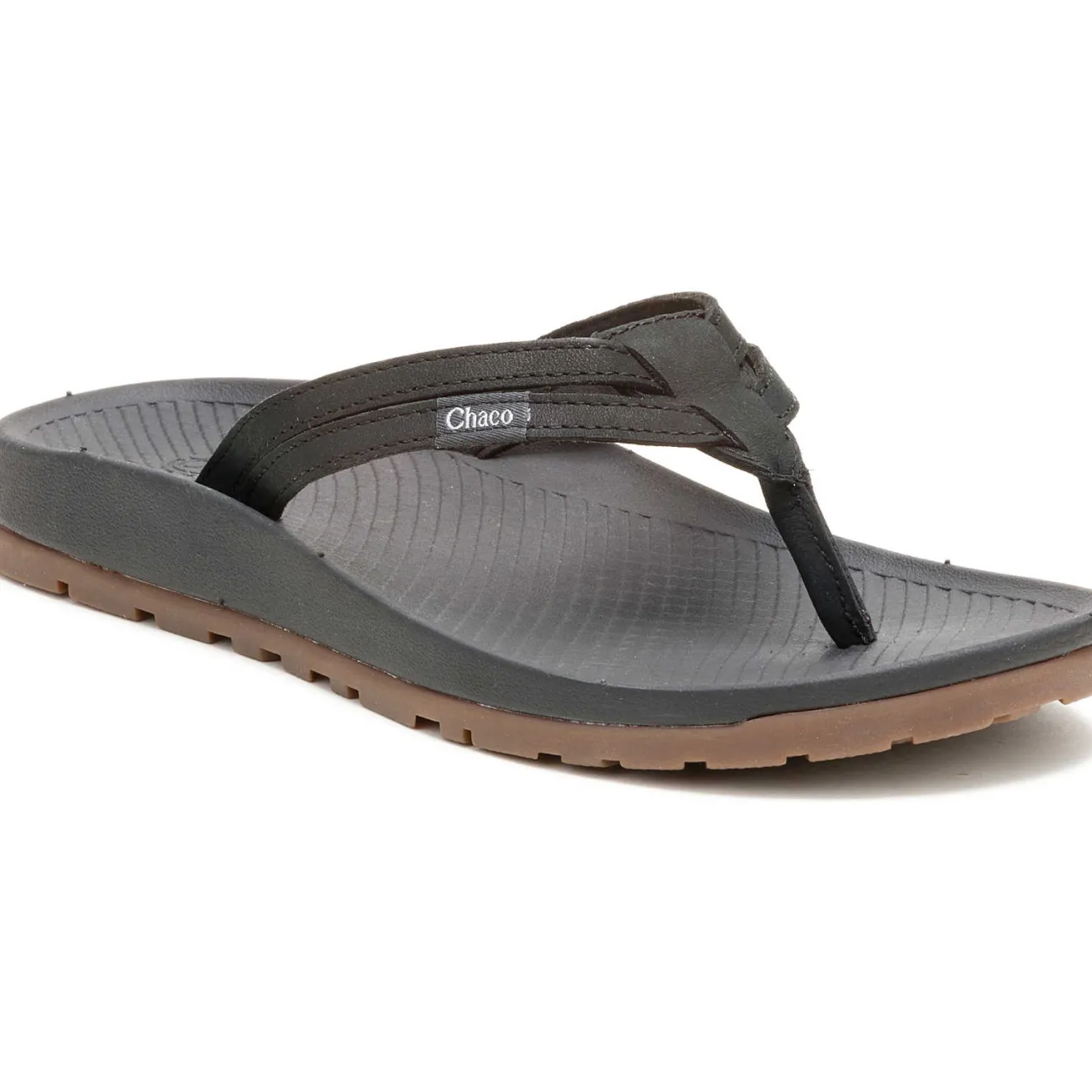 Flip Flops|Chaco Women's Lowdown Leather Flip Flop Black