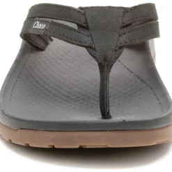 Flip Flops|Chaco Women's Lowdown Leather Flip Flop Black