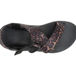 Z/ Adjustable Sandals|Sandals|Chaco Women's Mega Z/1 Wide-Strap Classic Sandal Brown Leopard