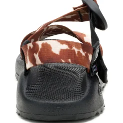 Z/ Adjustable Sandals|Sandals|Chaco Women's Mega Cow Z/1 Wide-Strap Classic Sandal Cow Print
