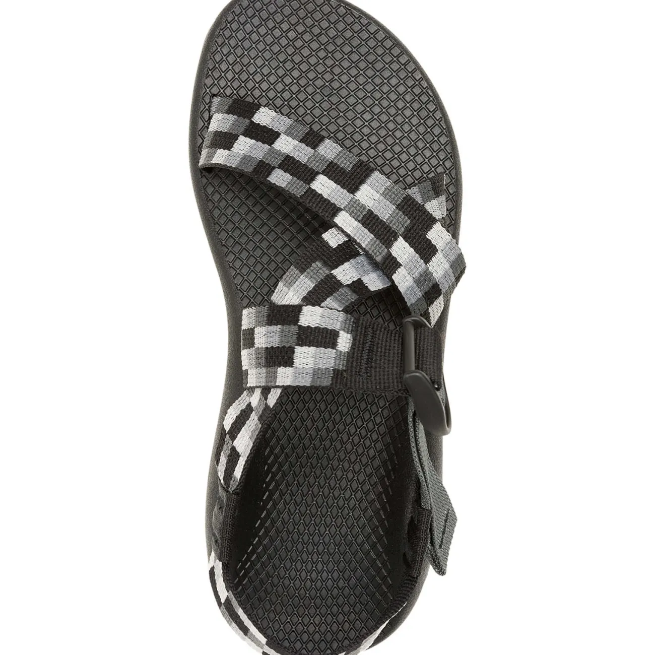 Z/ Adjustable Sandals|Chaco Women's Mega Z/1 Wide-Strap Classic Sandal Pixel B + W