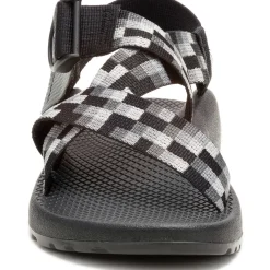 Z/ Adjustable Sandals|Chaco Women's Mega Z/1 Wide-Strap Classic Sandal Pixel B + W