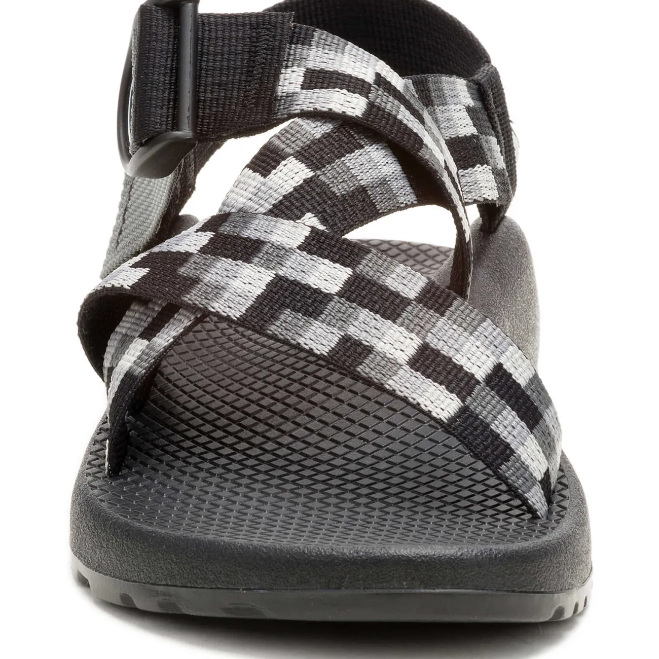 Z/ Adjustable Sandals|Chaco Women's Mega Z/1 Wide-Strap Classic Sandal Pixel B + W