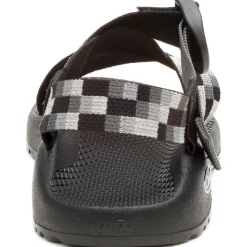 Z/ Adjustable Sandals|Chaco Women's Mega Z/1 Wide-Strap Classic Sandal Pixel B + W