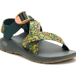 Z/ Adjustable Sandals|Sandals|Chaco Women's Mega Z/1 Wide-Strap Classic Sandal Pebble Greenery