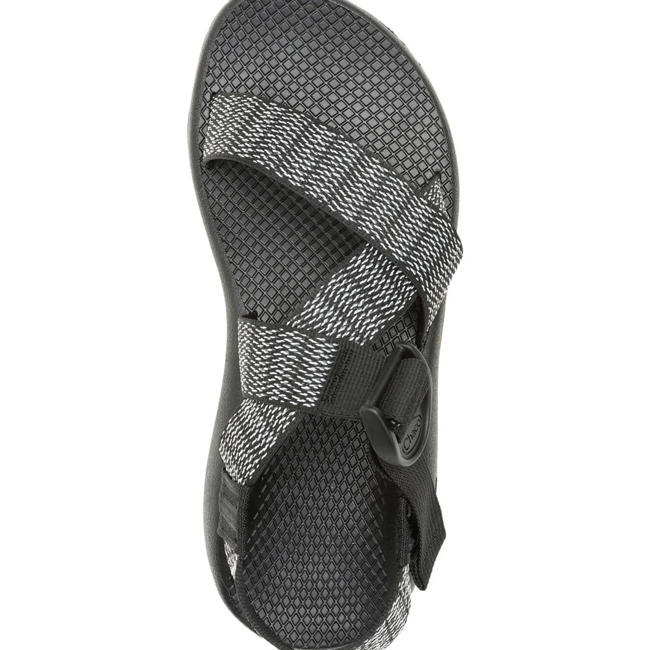 Z/ Adjustable Sandals|Chaco Women's Mega Z/1 Wide-Strap Classic Sandal Bit B&W