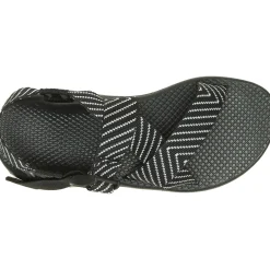 Z/ Adjustable Sandals|Chaco Women's Mega Z/Cloud Wide-Strap Cushioned Sandal Vibin B+W