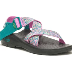 Z/ Adjustable Sandals|Chaco Women's Mega Z/Cloud Wide-Strap Cushioned Sandal Spray Teal