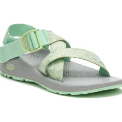 Z/ Adjustable Sandals|Chaco Women's Mega Z/Cloud Wide-Strap Cushioned Sandal Paddle Celadon